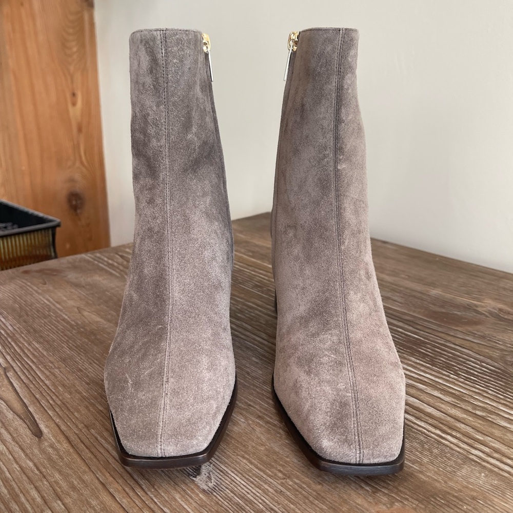 Jimmy Choo, mink colored ankle boot, size 8.5, NWT